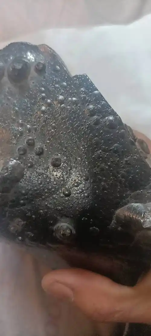 陨石没有磁性鉴定结果