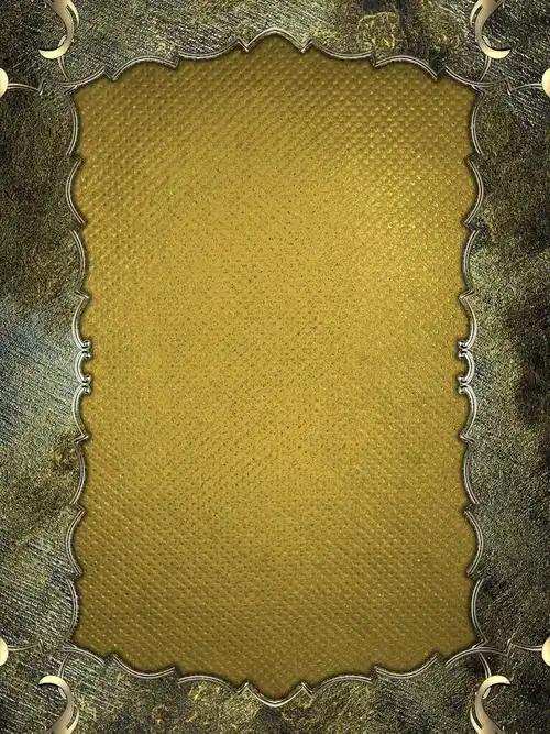 复古镀金边框纹理背景