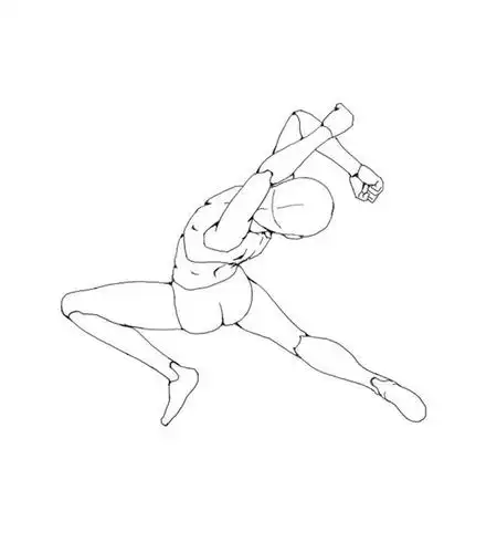 动漫人物武打动作得这样画,霸气侧漏!