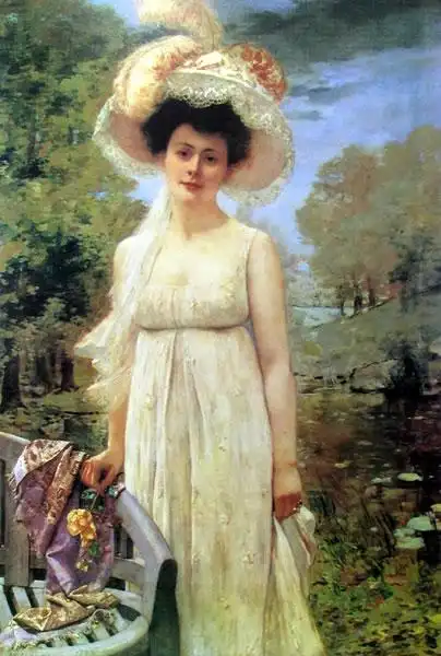 世界名画系列之人物名画4伯爵夫人