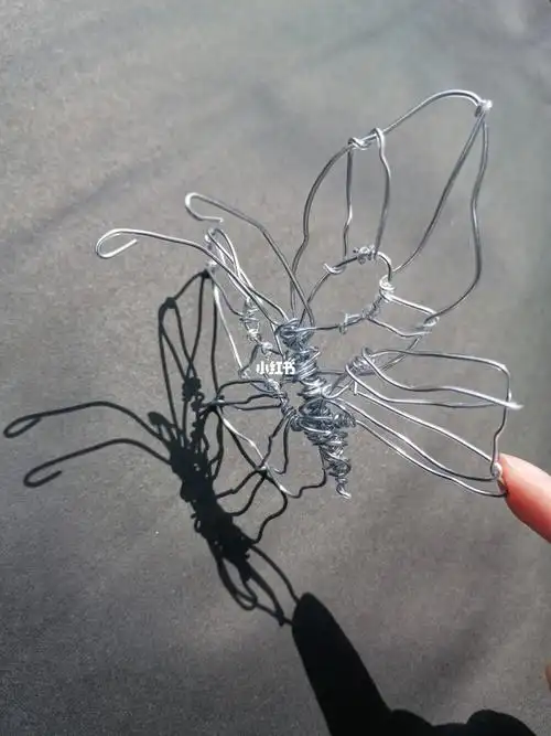 diy铁丝蝴蝶