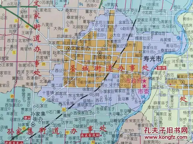 寿光地图2009年寿光市地图潍坊寿光地图潍坊地图