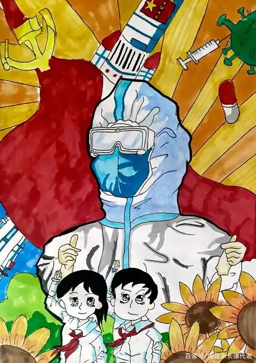 童心梦强国梦丨南昌现代外国语象湖学校主题绘画展