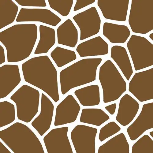 动物皮,四方连续纹样,长颈鹿,式样,野生动物矢量图素材_id:132383946