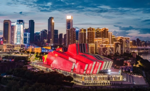 重庆大剧院(央广网发 江北城街道供图)