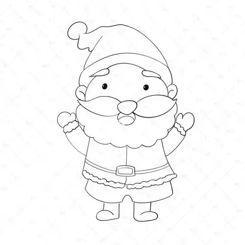 艾特原作者###圣诞节  #圣诞老人 #圣诞节插画  #简笔画圣诞老人