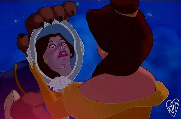 迪士尼公主变丑瞬间看着让人如此过瘾因为太真实