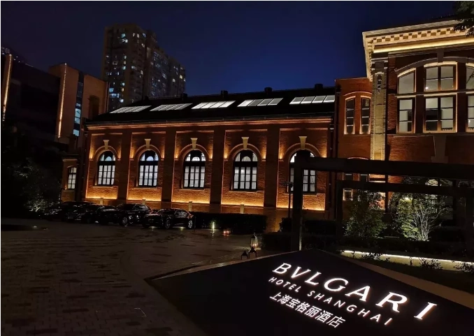 上海宝格丽酒店亮化