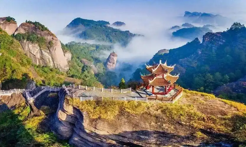 福建冠豸山:山之奇险与幽秀,水之清冽与甘甜|冠豸山|山川|神山_新浪新