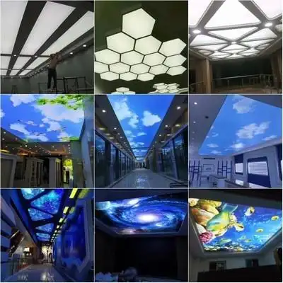 led灯膜透光膜吊顶图片