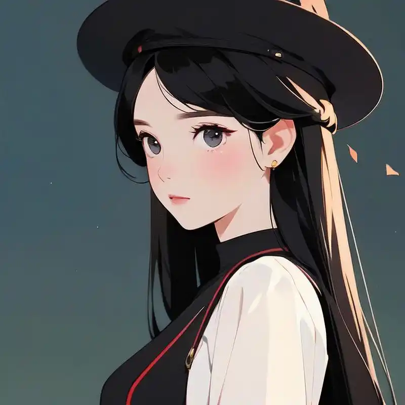 96 唯美插画女生头像大赏 96