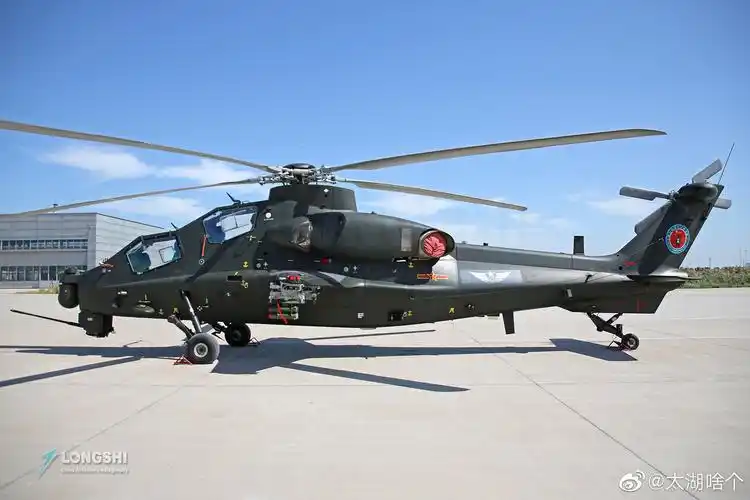 亚洲最大规模武装直升机,直-10武装直升机.