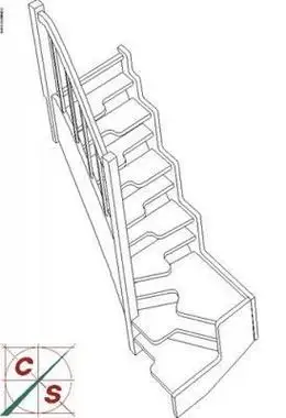 楼梯楼道简笔画