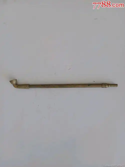 民国小巧精致黄铜烟枪