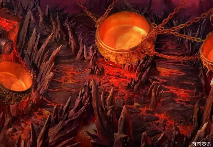 英语笑话:吝啬鬼被下地狱,看油锅本性难移