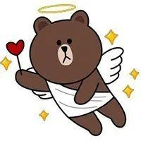 低调的情侣头像布朗熊_微信头像图片大全