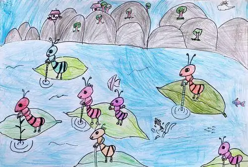 小蚂蚁的简笔画 怎么画蚂蚁的简笔画