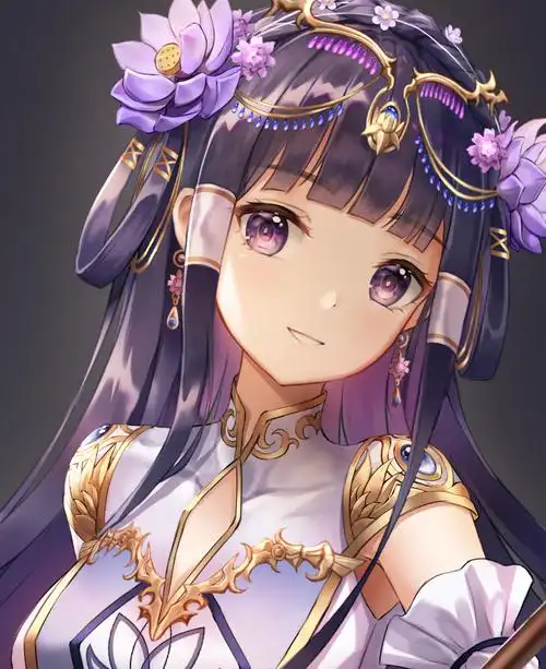 放置少女 - 巫女插画图片壁纸