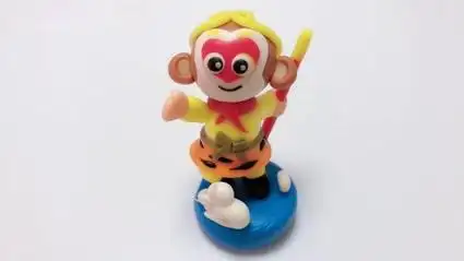 银鸟彩泥手工课程——孙悟空