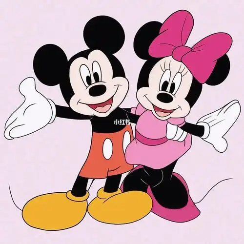 迪士尼大胡子的米奇米妮bob