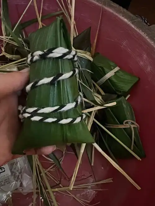 人生第一个包的粽子