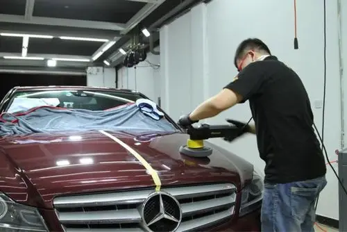 奔驰c260漆面护理作业呕心沥血耗时两天一夜