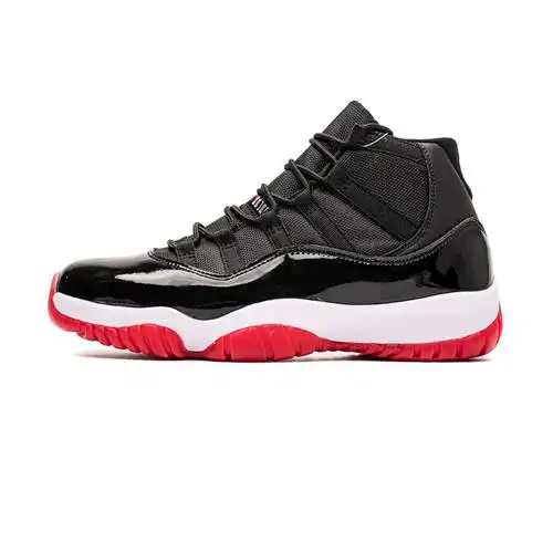 aj11-01颜色分类:黑红商品尺码:36-45闭合方式:系带鞋头款式:圆头鞋面