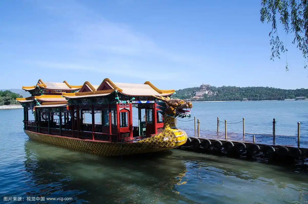 北京颐和园游船