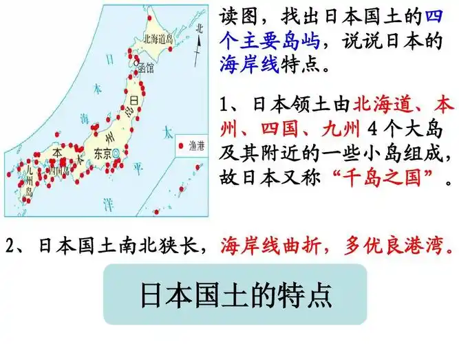 日本国土的特点