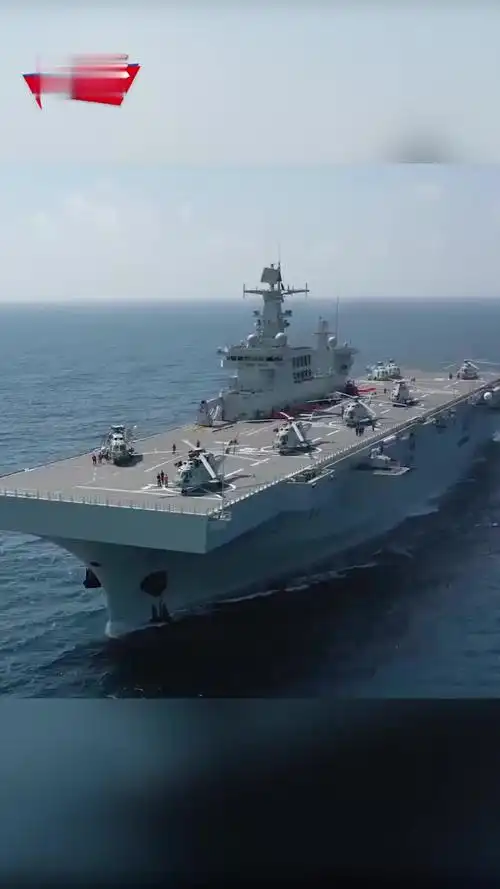 高燃海南舰南海考核登陆作战