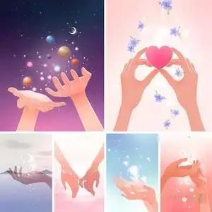 黑板报手捧心简笔画从小事做起与文明握手黑板报文明黑板报图片素材的