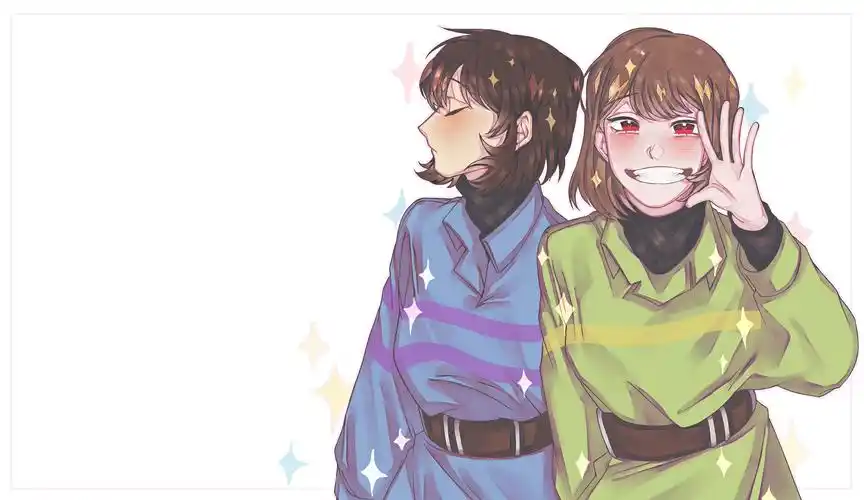 undertale传说之下精美人物图包friskchara第5期