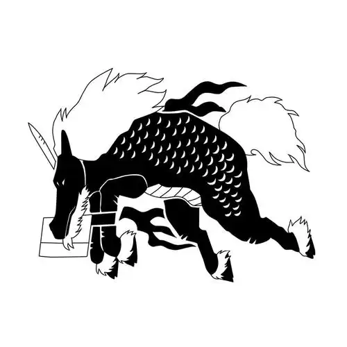 屋日本动漫周边中华小当家一番80后回忆黑暗料理界黑麒麟墙贴优惠券