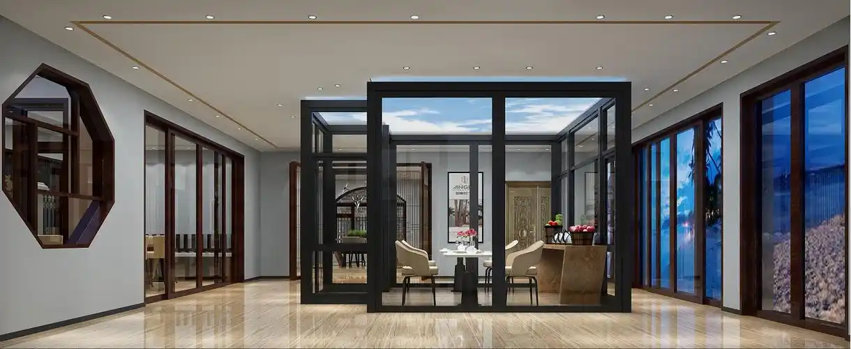 和脉铝艺浙江长兴门窗展厅_众易居装修效果图大全