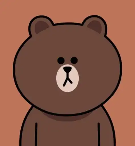 布朗熊简笔画 布朗熊简笔画图片大全