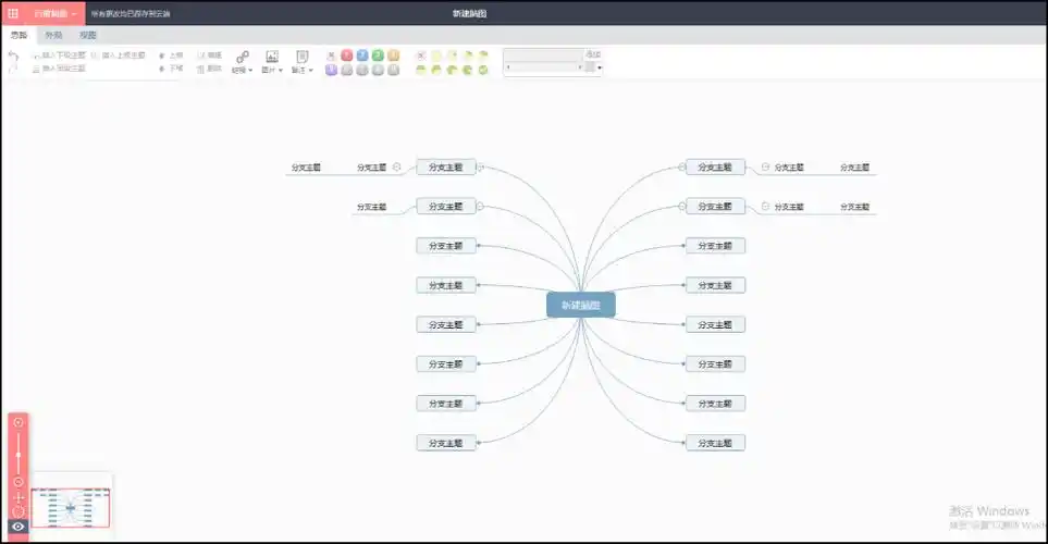 在线思维导图绘制好看方法有哪些?推荐这三种方法!_主题_功能_工具