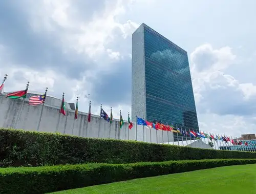 联合国总部大楼    图片网上下载当地时间2021年5月13日,美国中文网在