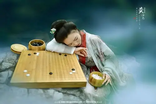 【奕江南(琴棋书画系列之围棋)摄影图片】人像摄影_太平洋电脑网摄影