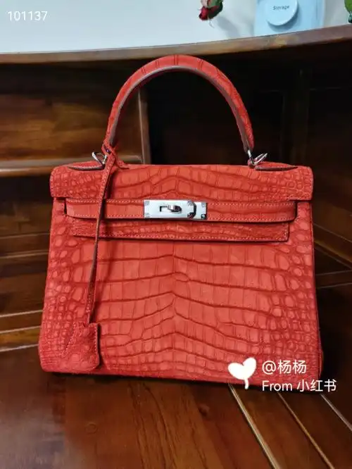 磨砂鳄鱼皮包包你们没见过吧