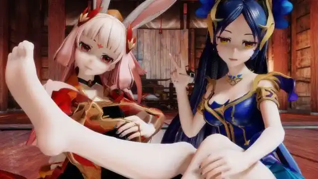 蝉离battle-快乐双娇 - 貂蝉 公孙离cp!