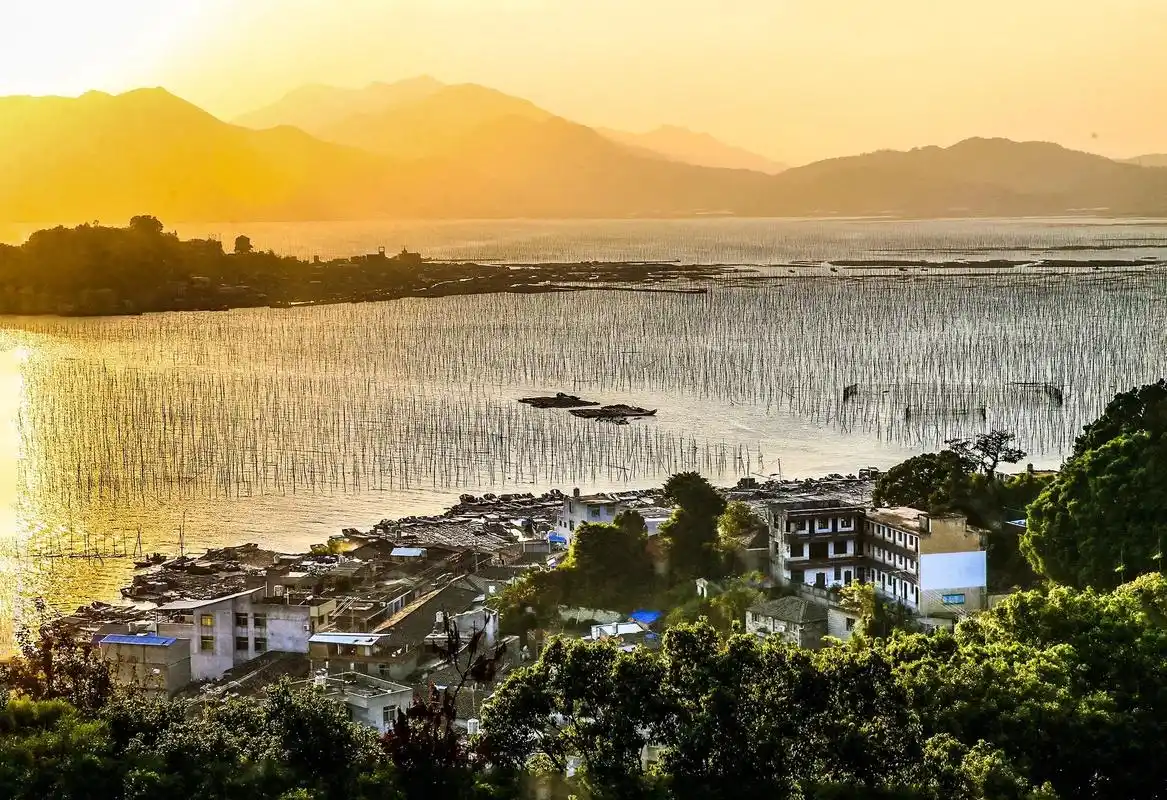 海边渔村醉黄昏.#夏天去哪玩 #摄影 #风景 #旅行推荐官  - 抖音