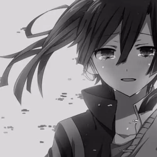 求黑白附带伤感的动漫手机壁纸,类似下图