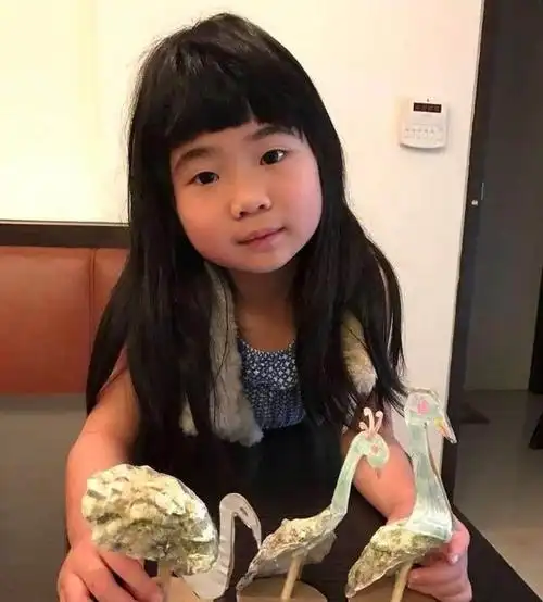 曹格女儿grace姐姐长大啦,在艺术创作方面天赋异禀简直太赞