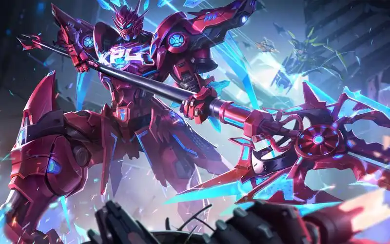 【亚某爆料时间】吕布-末日机甲赛事战令专属星元部件【雷霆赤甲】