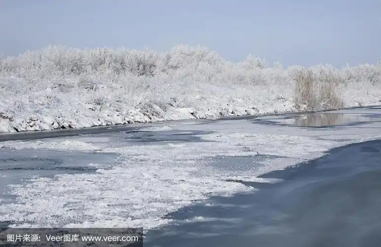 河流新结冰