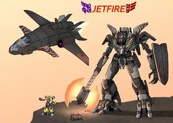 5位变形金刚角色全新设计天火变飞龙震荡波变沙虫