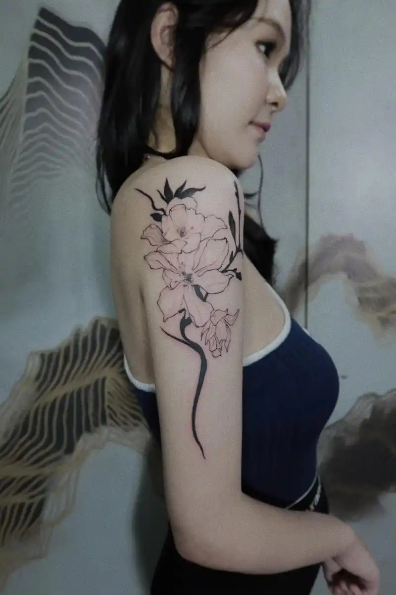 木兰原创纹身图案