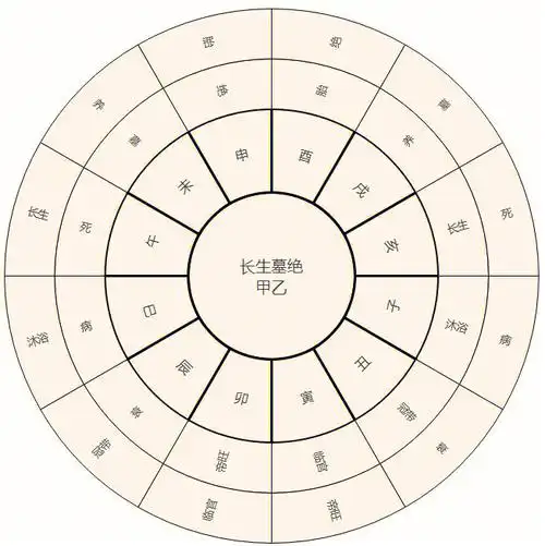 天干地支长生十二状态