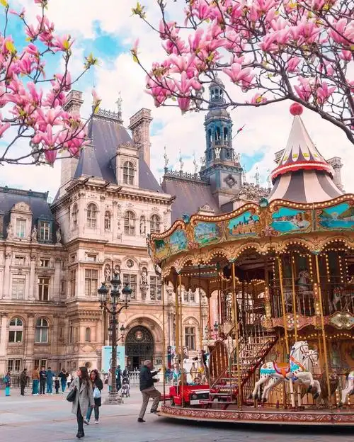 浪漫之都法国巴黎景色0606