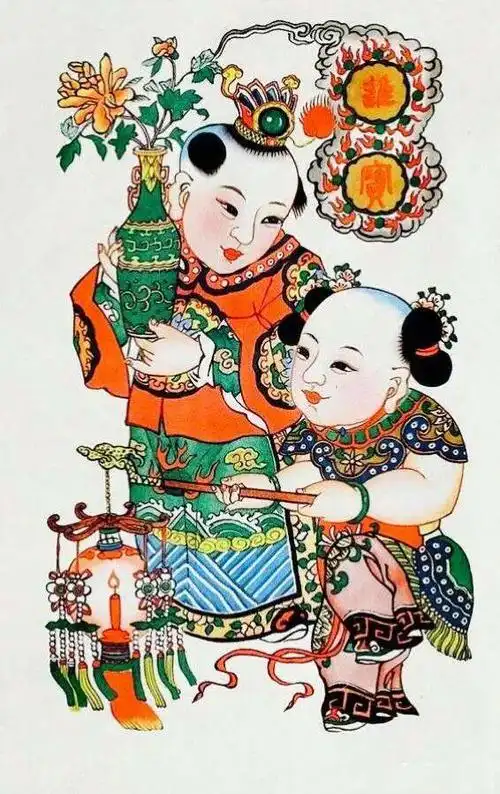 民间美术奇葩 天津杨柳青木版年画